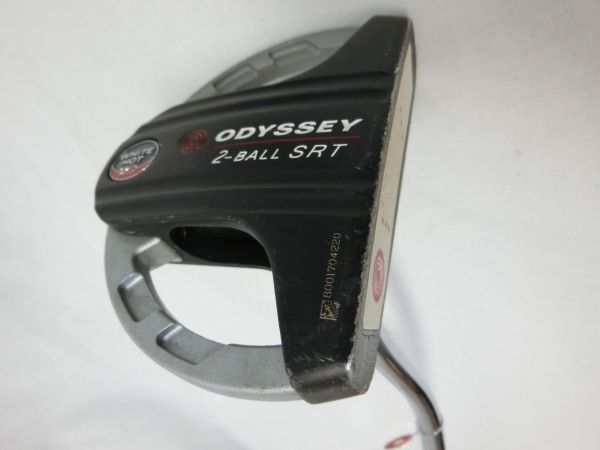 ODYSSEY(オデッセイ) パター 白×黒×赤 メンズ 34インチ WHITE HOT XG 2-BALL SRT ゴルフ用品 1805-1417