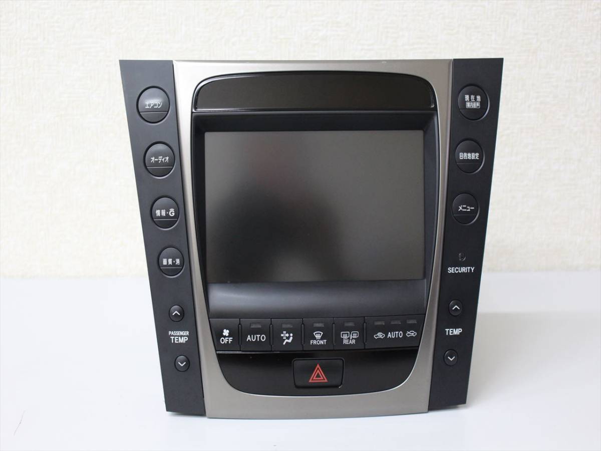 爆買い，限定セール レクサスGSナビジャンク TOYOTA 86430-30120 動作不良 画面映りません DBA-UZS190 H19 2007(純正品)｜売買されたオークション情報、yahooの商品情報をアーカイブ公開 - オークファン その他