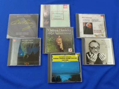 7名ピアノ聞き比べ　7枚セット　ベートーヴェン　ピアノソナタ　月光　悲愴　熱情_1