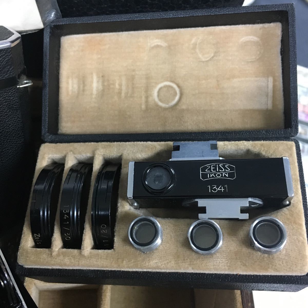 ZEISS】IKON 蛇腹カメラ ドイツ製 ヴィンテージ 希少 付属品セット