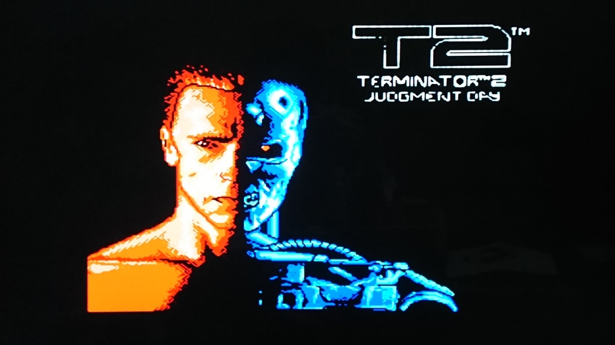 FC ファミコン ターミネーター２ 箱＆説明書有・動作確認済 パック・イン・ビデオ