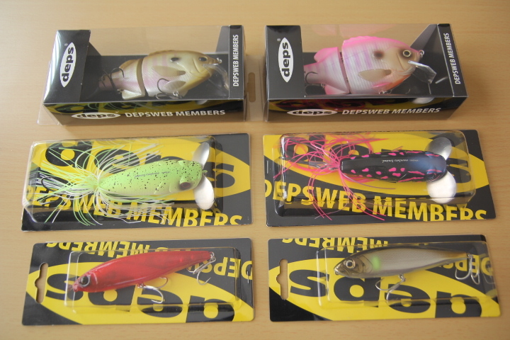 deps デプス Webメンバー限定ルアーセット 【公式通販】