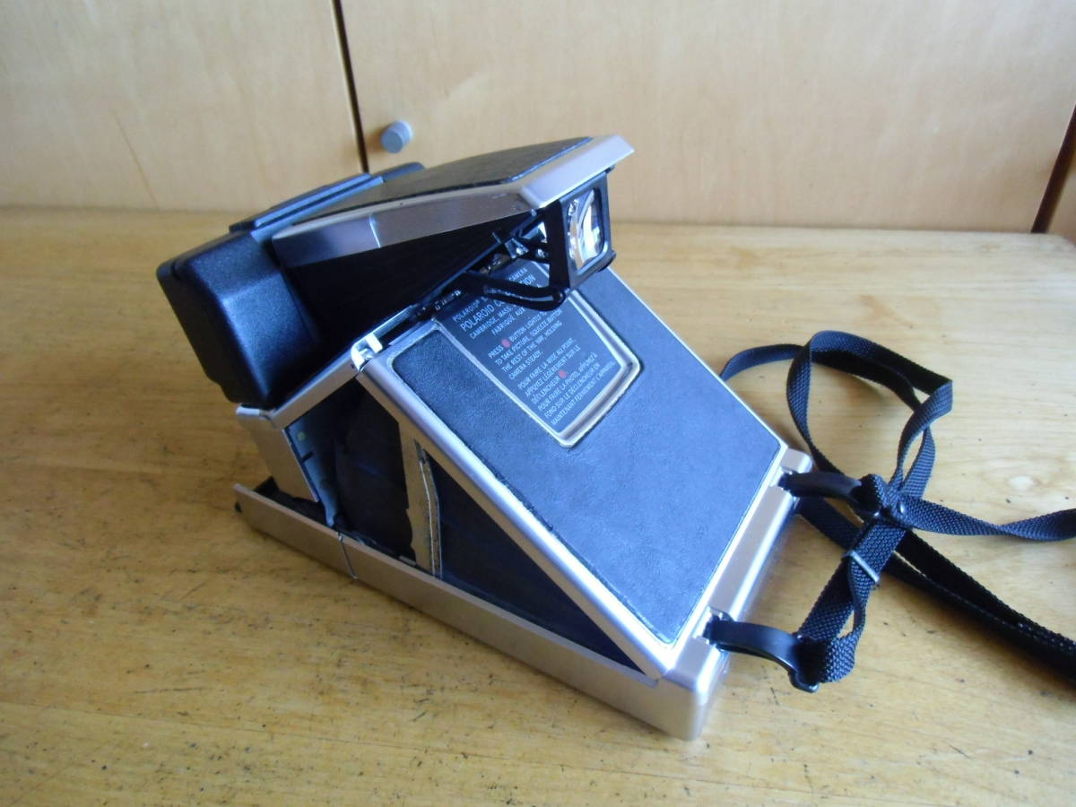 希少品、SX-70ポラロイドカメラ、動作確認済みです。フイルム残量5枚