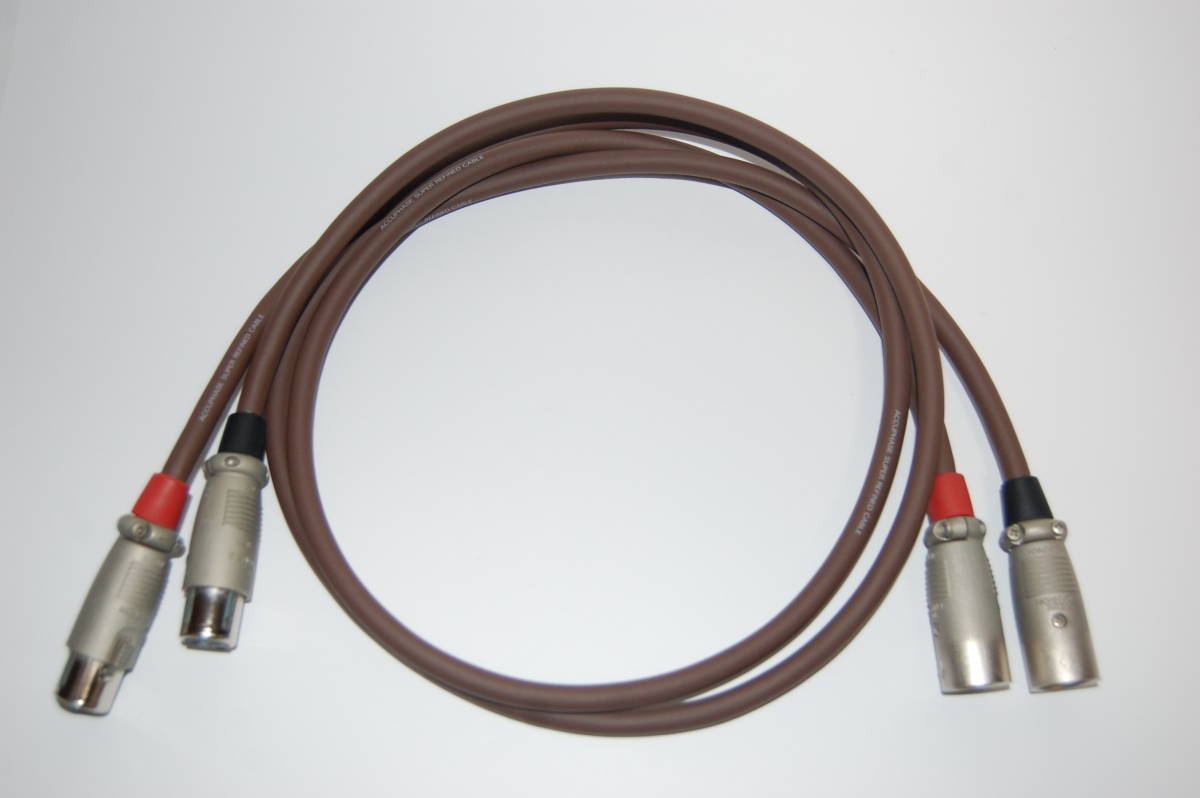 オンラインストア廉価 ACCUPHASE SUPER REFINED CABLE RCAケーブル