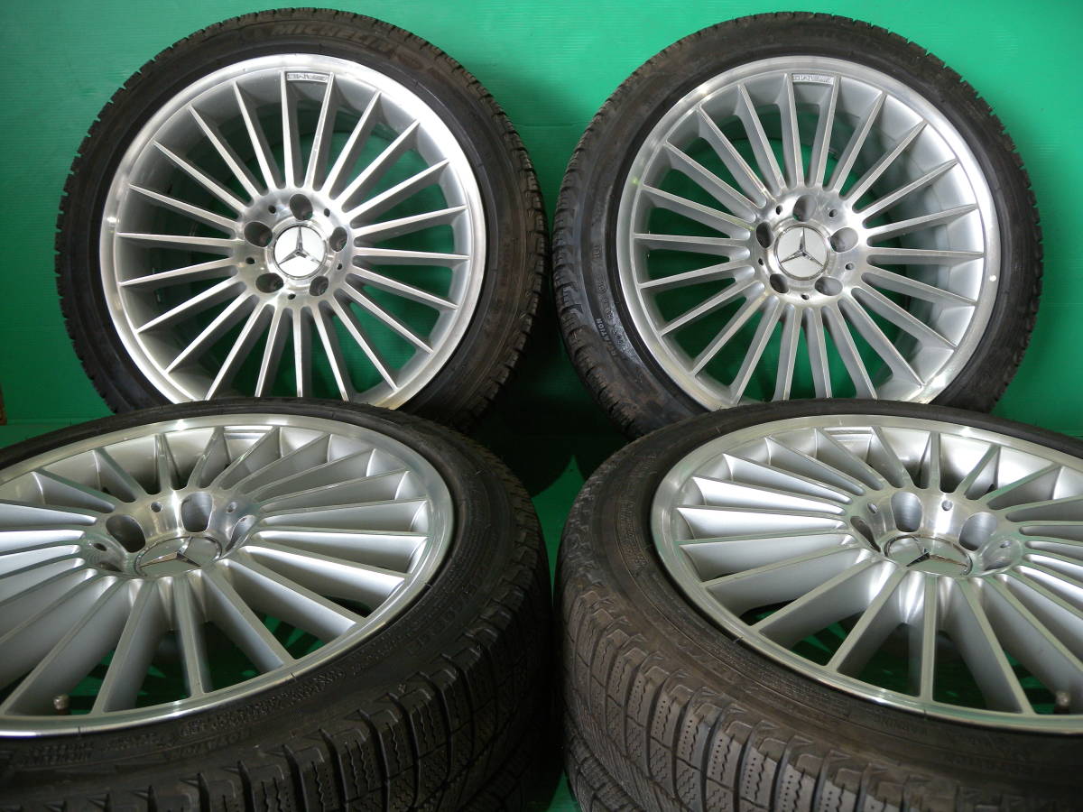 A528 送料込 245/40R18 スタッドレスタイヤホイール 4本セット AMG