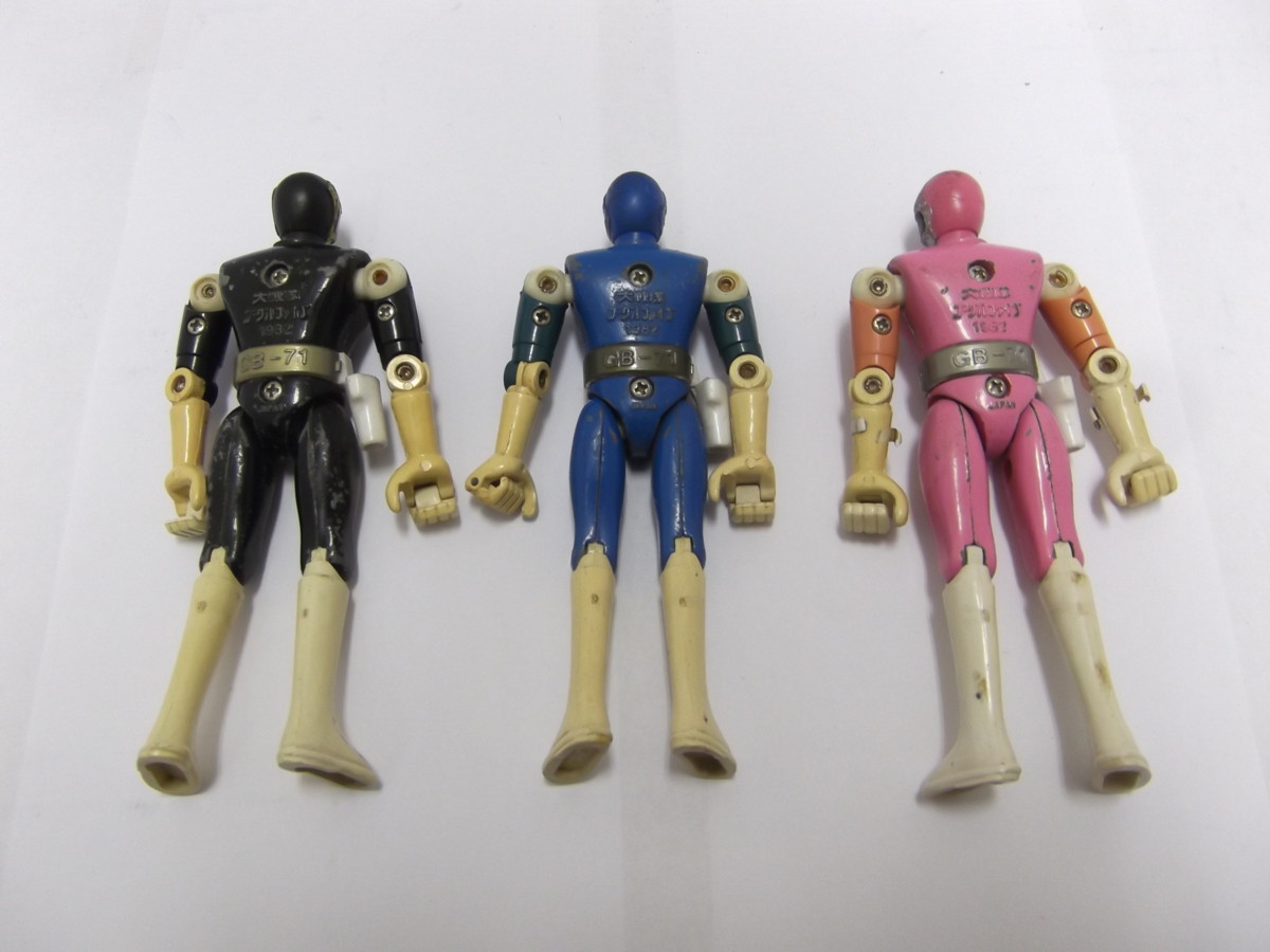 東3 超合金 大戦隊 ゴーグルファイブ ブラック ブルー ピンク ｇｂ 71 3体まとめ 戦隊シリーズ 売買されたオークション情報 Yahooの商品情報をアーカイブ公開 オークファン Aucfan Com