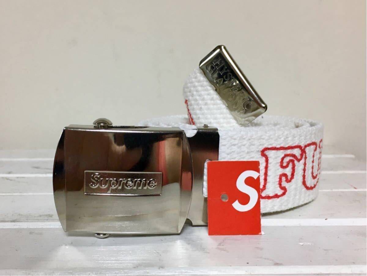 Supreme HYSTERIC GLAMOUR FUCK YOU ガチャベルト Supreme/HYSTERIC