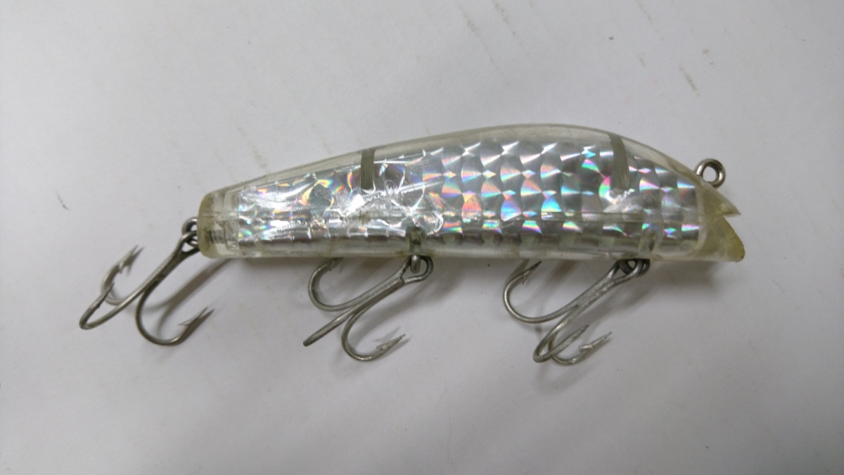 JIM PFEFFER BANANA LURE ジムフィファー バナナ ルアー クリア 反射板