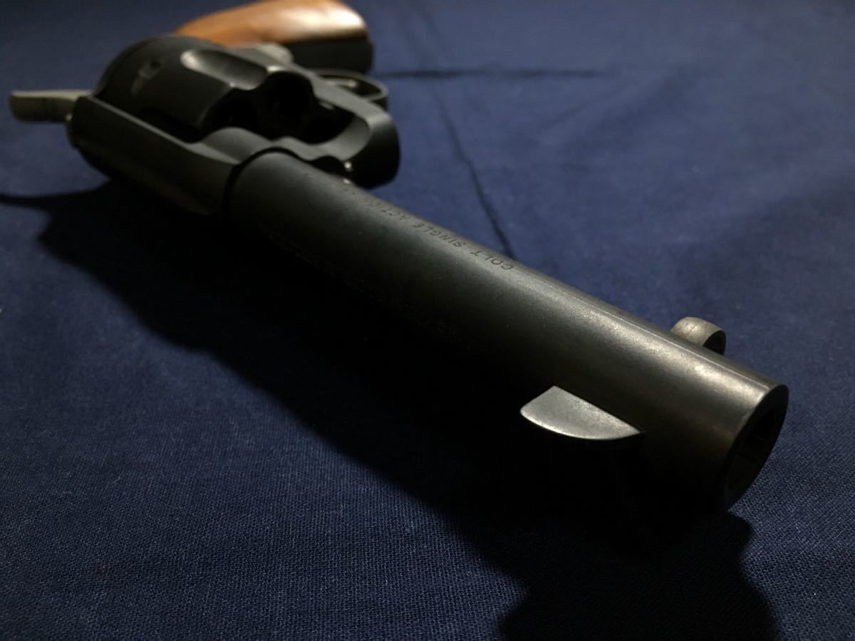 ハドソン】 COLT SAA シビリアン HW 木製グリップ付 未発火? カート6発