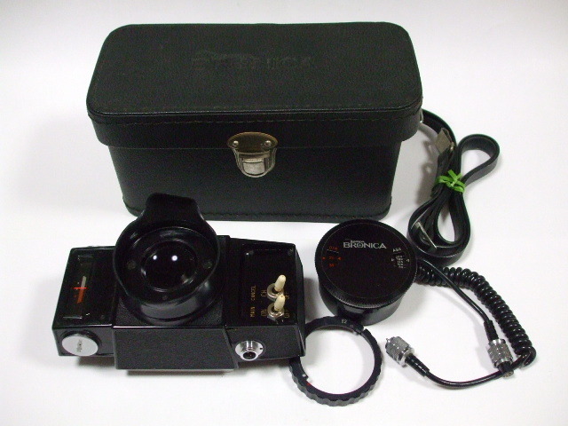 〇 Zenza BRONICA ブロニカ S2用 TTL露出計 ケース付 フィルムカメラ