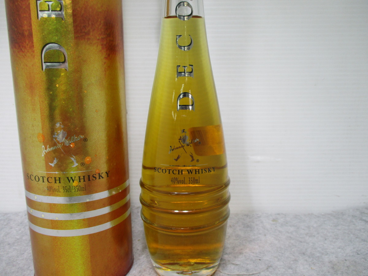Johnnie Walker DECO ジョニーウォーカー デコ 350ml 40% 未開封 古酒