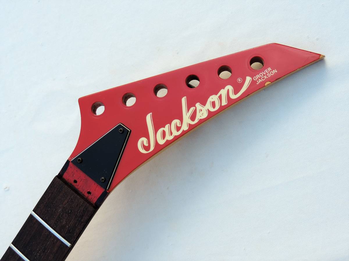 Jackson(ジャクソン)ディンキーネック デカロゴ期 赤ヘッド 91年製