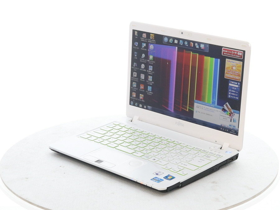 FUJITSU FMVS54GW LIFEBOOK SH54/G Win7 Core i3 2350M 2.30GHz 4GB