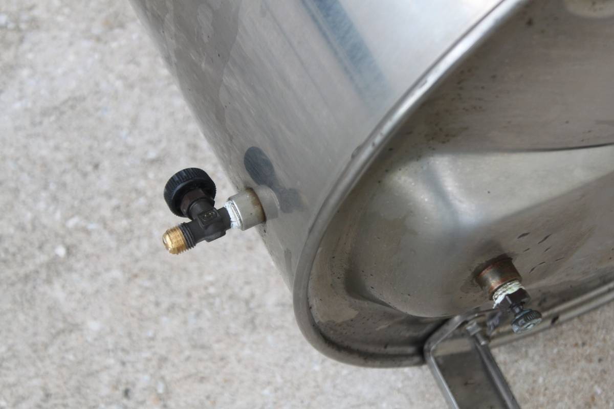 福岡 ステンレス 灯油タンク 丸型 約90L 中古 【公式通販】