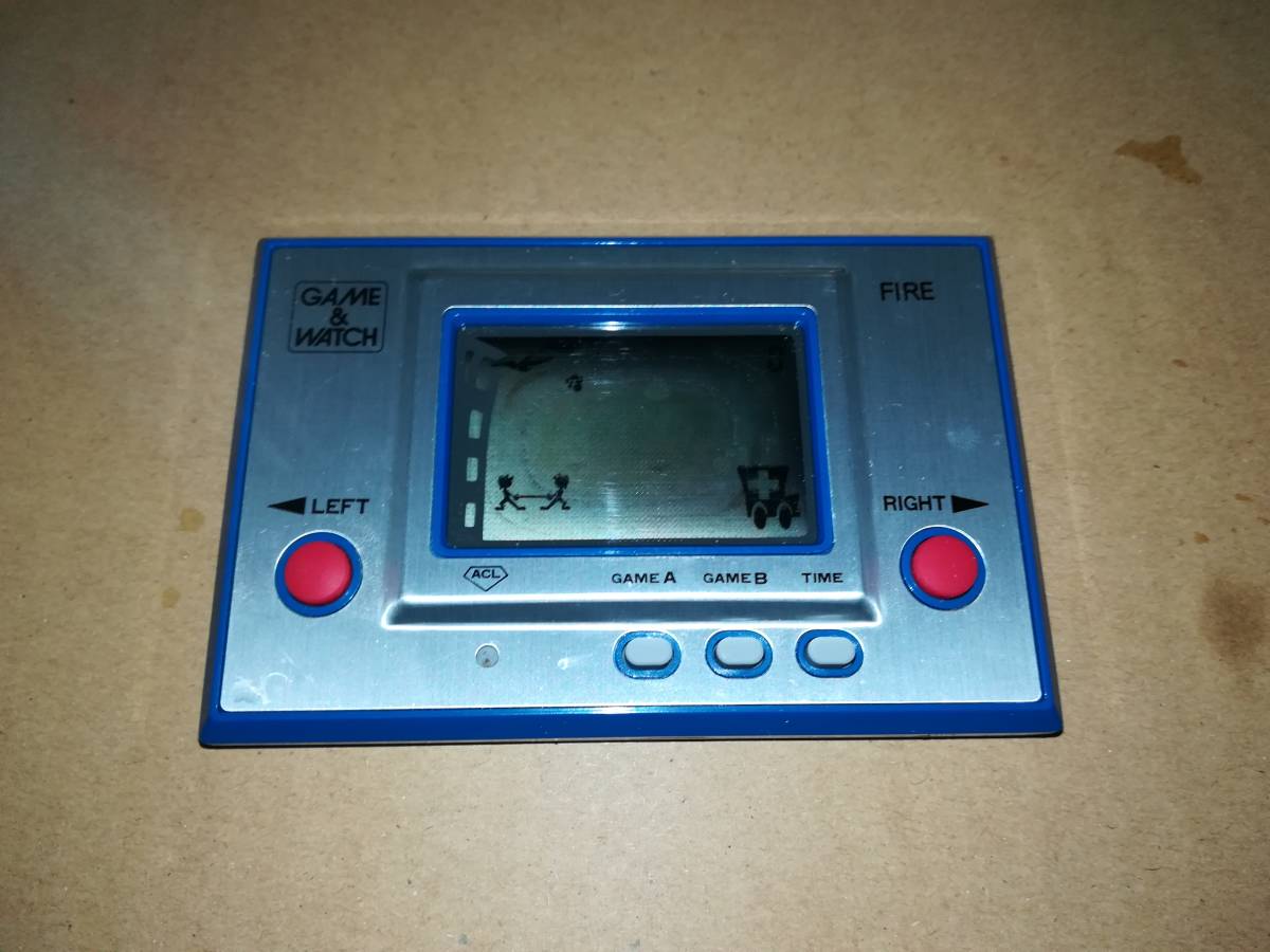 ファイア 任天堂 FIRE Nintendo レアゲームウォッチ GAME＆WATCH RC-04 