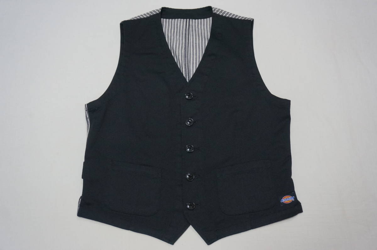 在庫一掃セール THE STYLIST JAPAN x DICKIES VEST /TSJV-83303-10 