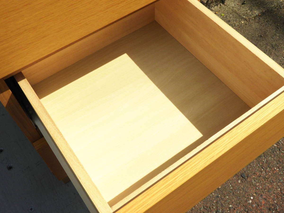 無印良品 | チェスト オーク材突板 木製チェスト4段 木製 幅88×奥行44 