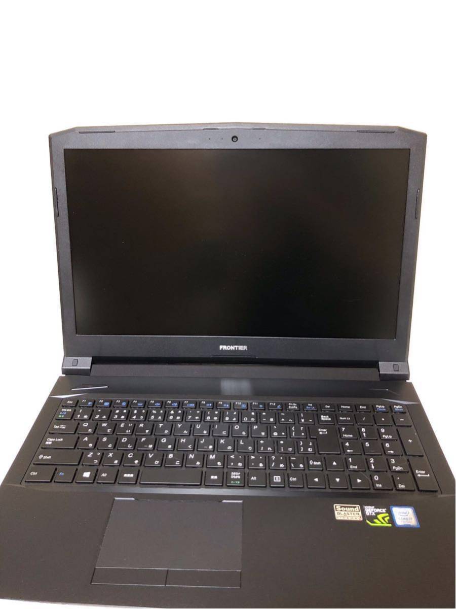 FRONTIER 15.6型FHD液晶ゲーミングノートPC FRNZ918G⁄Eを売ります 