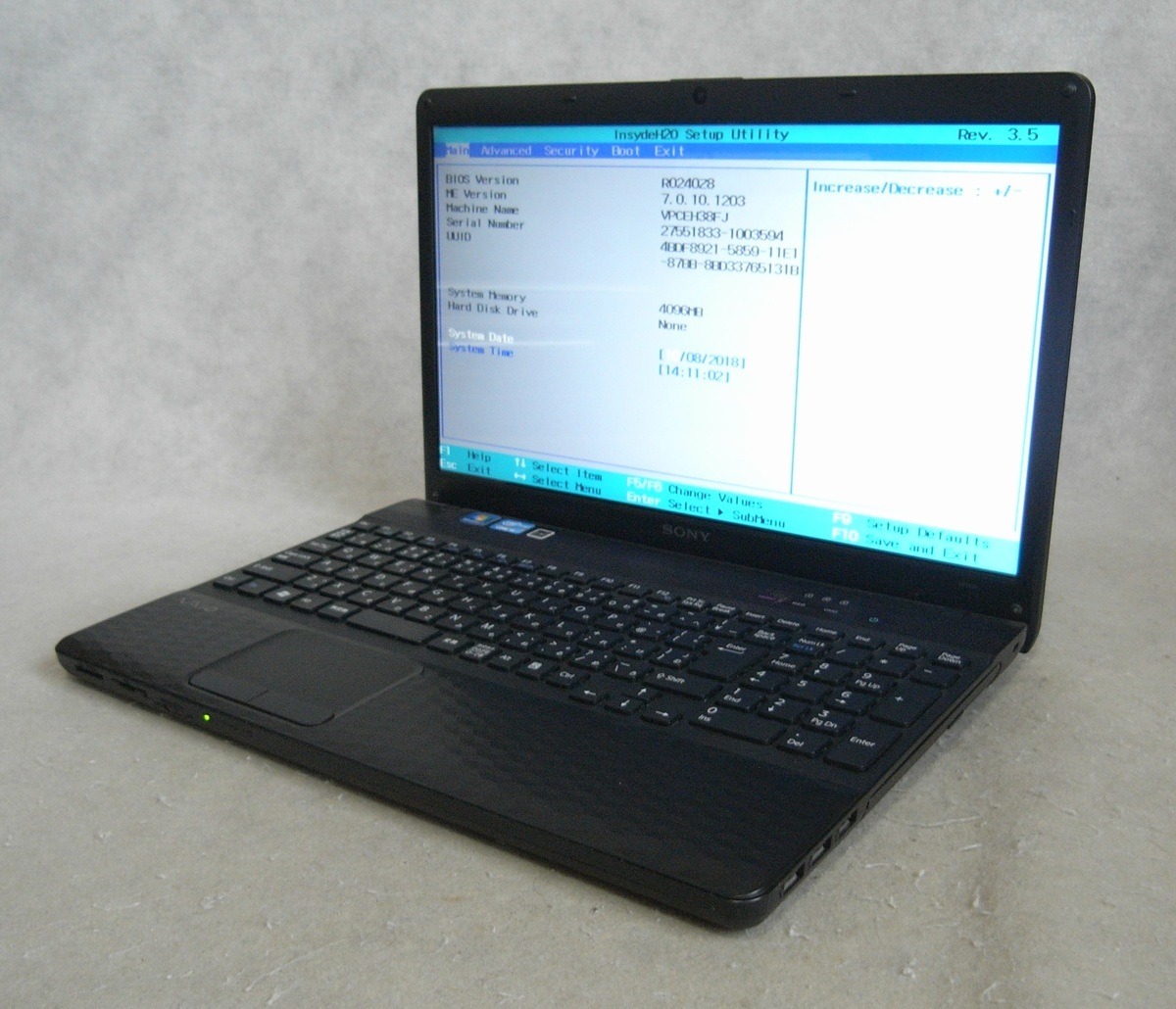 B6789 SONY VAIO Eシリーズ VPCEH38FJ ジャンク / Core i5-2450M / 4GB