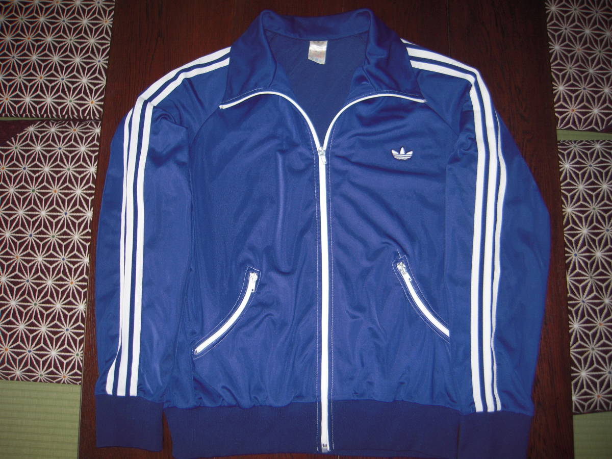 70年代？ adidas 70S 西ドイツ製 曲がりポケット トラック ジャケット
