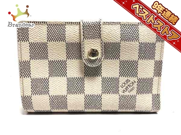 ルイヴィトン LOUIS VUITTON 財布 2つ折り財布 ダミエ・キャンパス