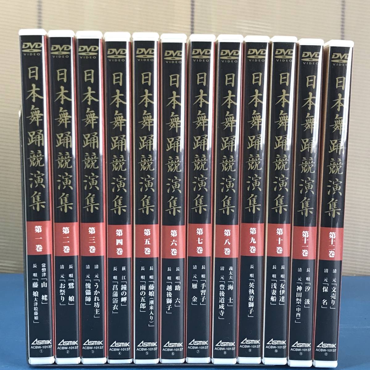 日本舞踊全集＊演目解説＊全巻＊まとめ売り 日本舞踊全集 (演目解説) 全8巻揃い(江口博・監修) / 古本、中古本、古