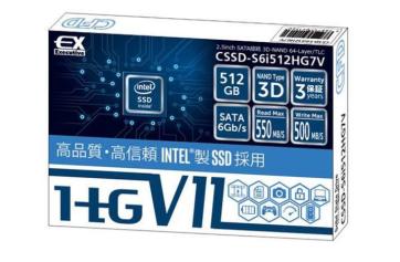 【未開封＋送料無料】(SSD) CFD CSSD-S6i512HG7V 512GB 大容量、超高速SSD!_1