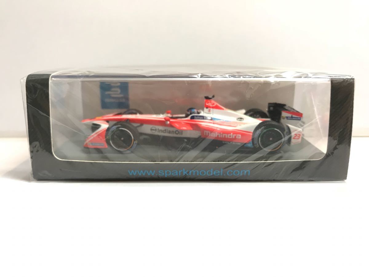 スパーク 1/43 マヒンドラ レーシング フォーミュラEチーム 2016-2017 フォーミュラE シーズン3 モナコ 3位 #23 ニック・ハイドフェルド スパークモデル ミニカー
