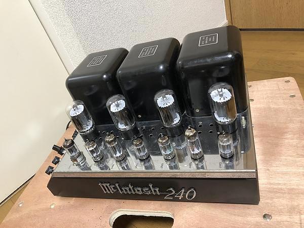 定番から最新購入 値下げ MCINTOSH MC240 マッキントッシュ 真空管 