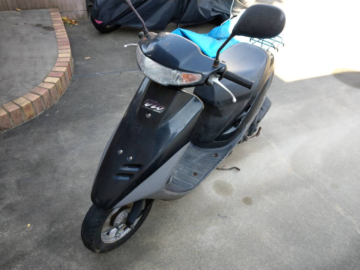 ホンダ ディオ DIO HONDA 格安バイク3.5万☆ Dio 4サイクル 黒 鹿児島市