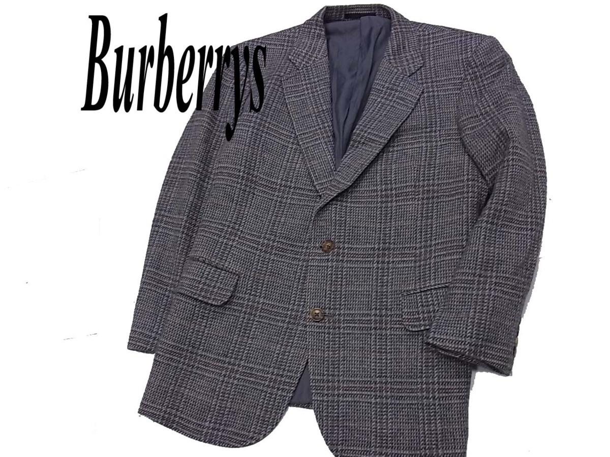 ☆Burberrys バーバリー テーラードジャケット ツイードチェック 