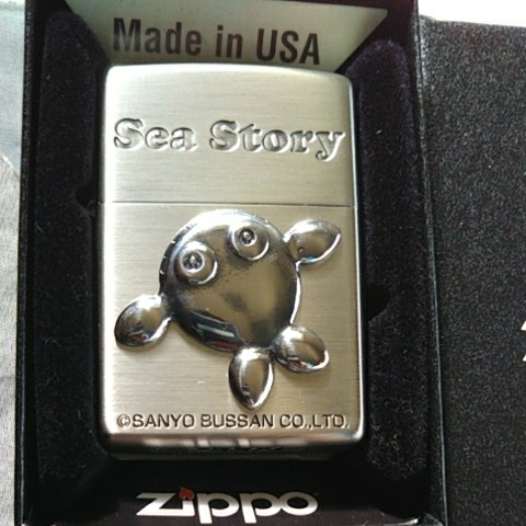 １円～パチンコ 海物語 クジラッキー Zippo ライター シルバー パチスロ