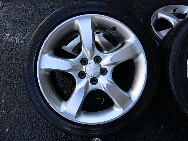 スバル レガシィ B4 純正 17インチタイヤ アルミホイール 215/45R17 4