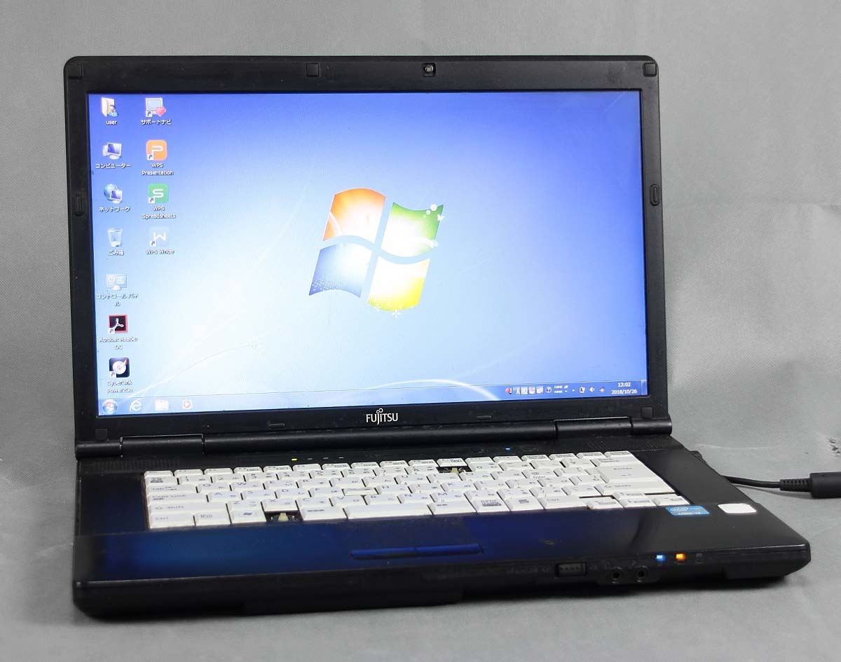 LIFEBOOK 富士通 A561⁄D 中古パソコン : Windows10 中古ノートパソコン 