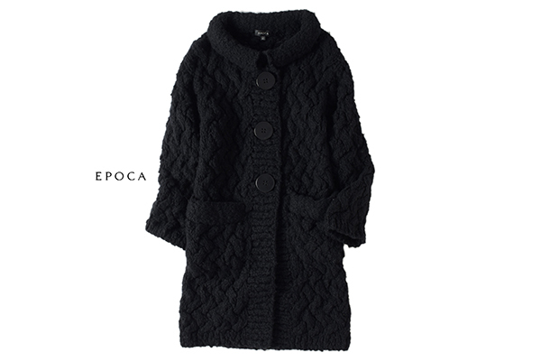 美品☆極上☆EPOCAエポカ10万☆ITL40size/9号☆ニットコート