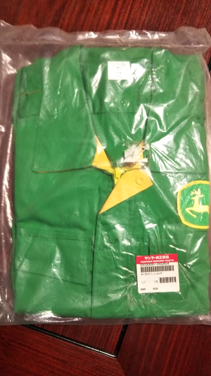 ジョンディア 半袖 作業服 つなぎ サイズ LL 新品 1