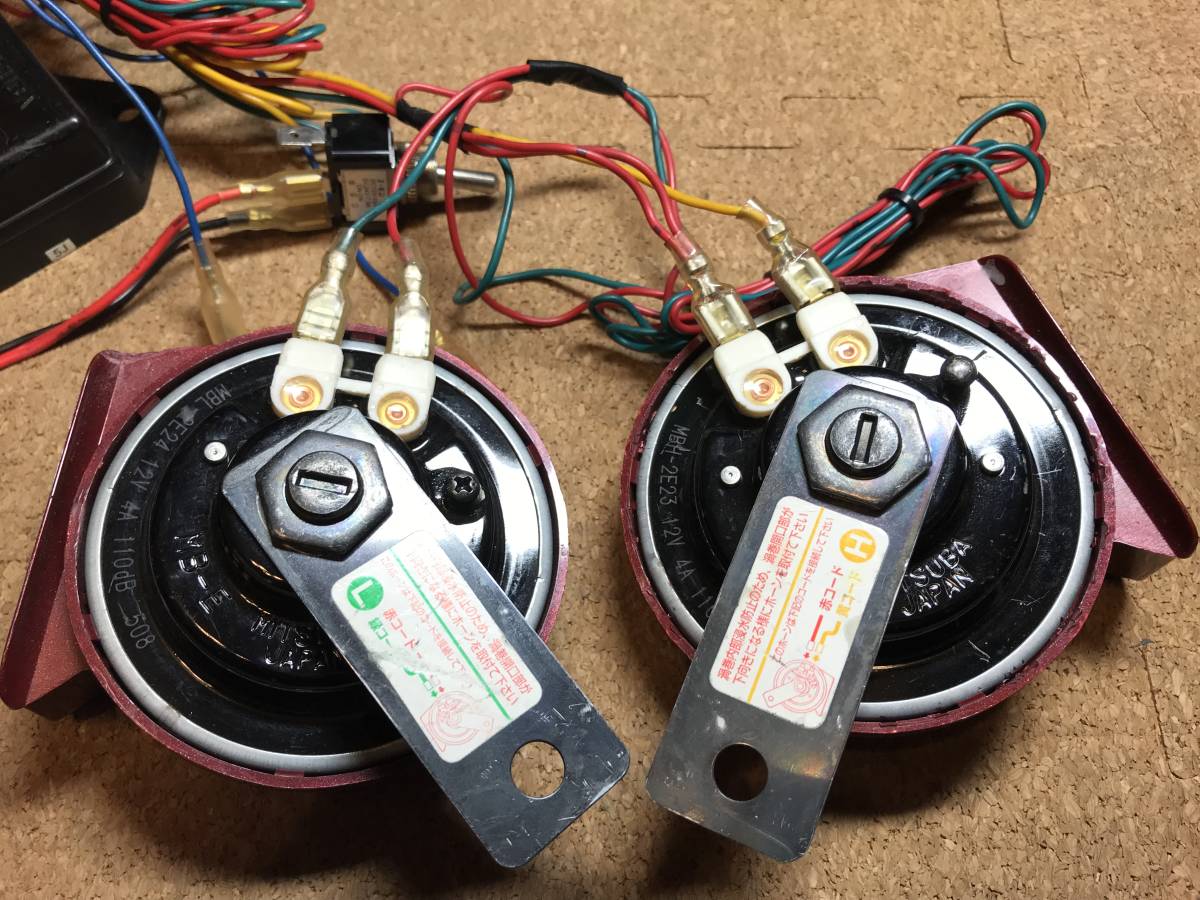 ミツバ アリーナホーンIII MITSUBA 美品 超かんたん接続 ミツバ 