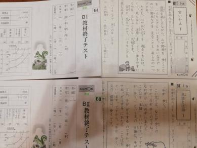 公文 くもん kumon 国語 B1，B2 400枚 終了テスト 解答書 くもん 国語 公文