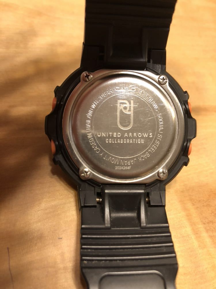 ユナイテッドアローズ別注G-SHOCK AWG-500UA 【公式通販】