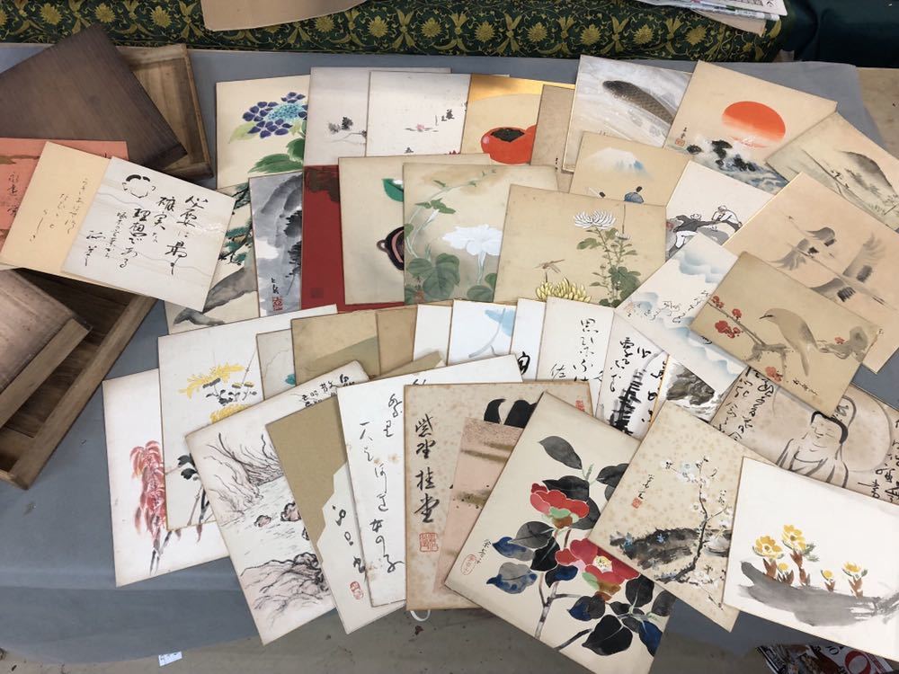183黄君璧 手巻き画絵巻精品 中国近代書画家 張大千に次ぐ国画の大家