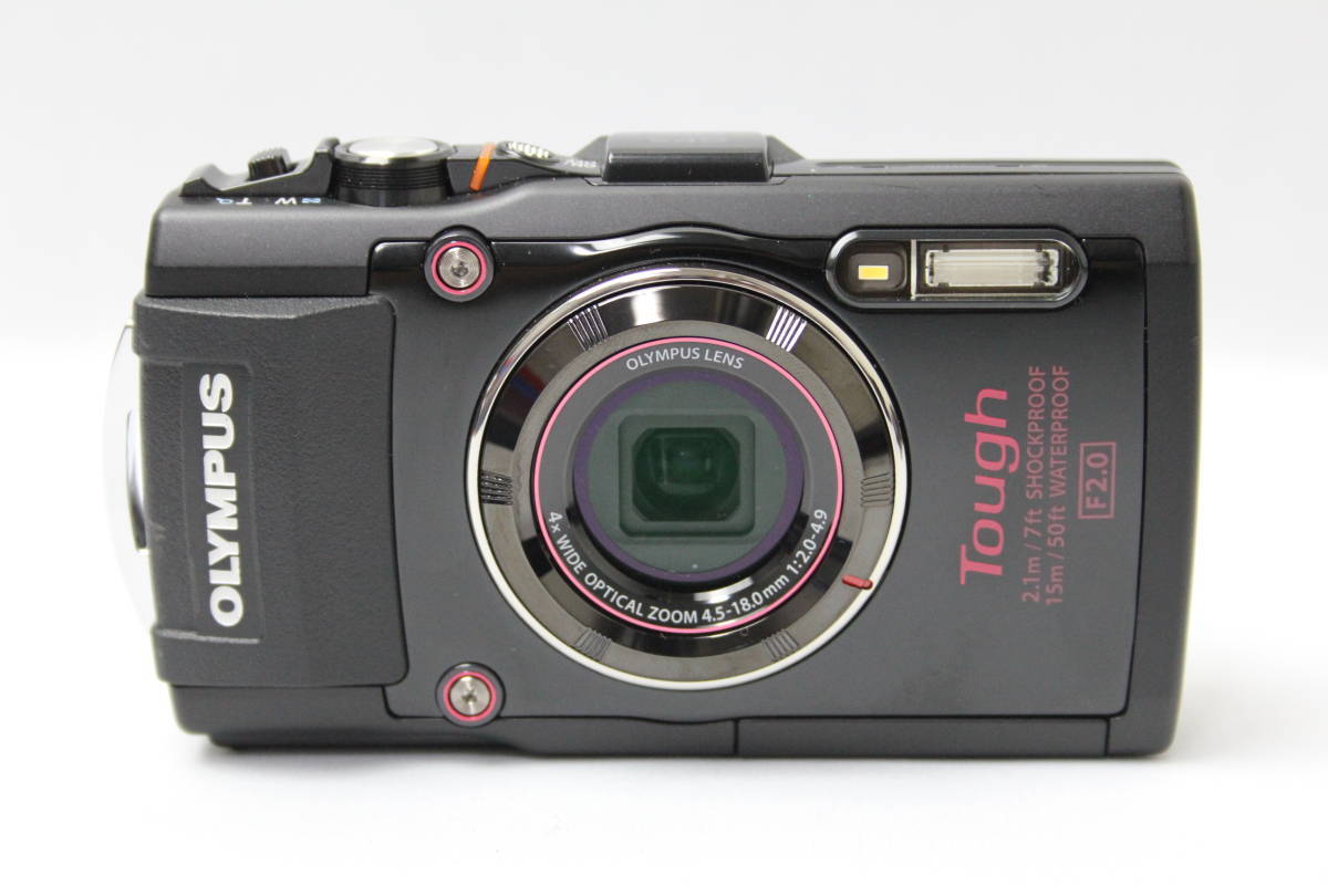 OLYMPUS STYLUS TG-4 ブラック 中古品