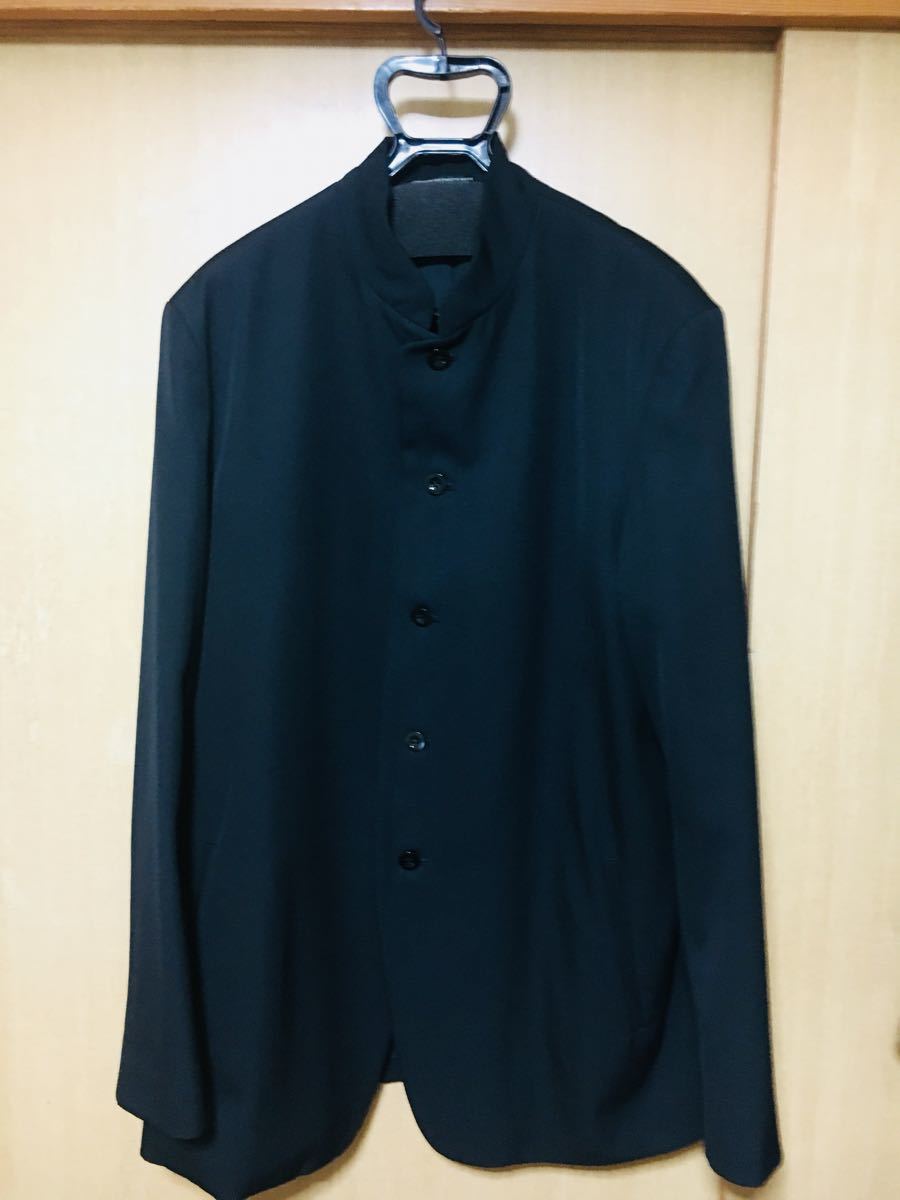 全国無料，新作登場 yohji yamamoto 詰襟ジャケット size2(テーラードジャケット、ブレザー)｜売買されたオークション情報、yahooの商品情報をアーカイブ公開 - オークファン 男性用