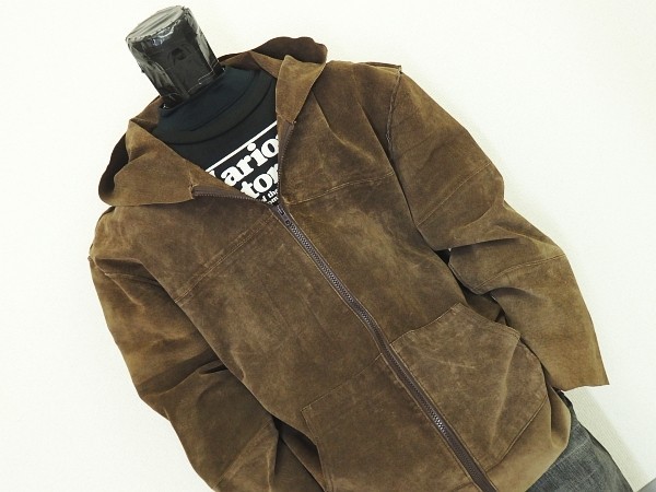 2026年最新NEPENTHES ☆ネペンテスフーデッドピッグスキンレザー