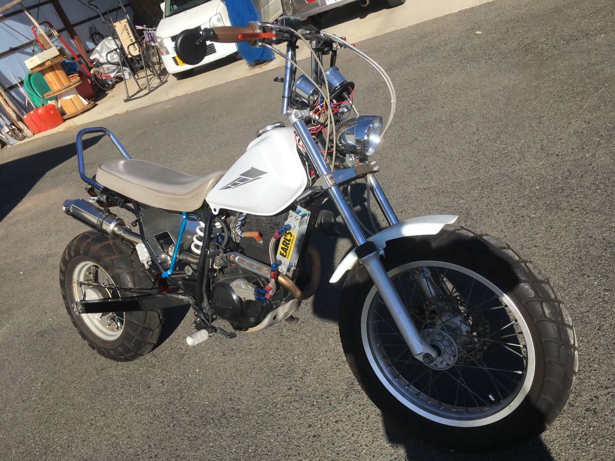 TW200 DG07J ヤマハ - エンジン始動 マッドブラック 実働車 – 中古 