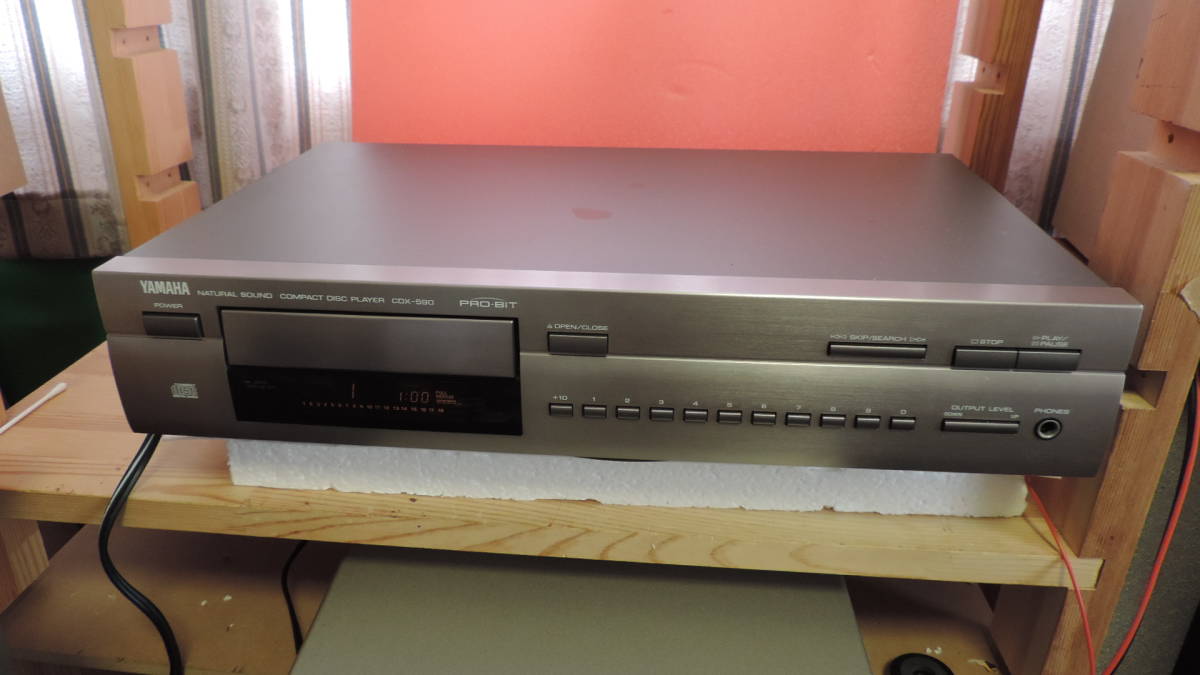 セール，お買い得 ＹＡＭＡＨＡ フルサイズCDプレーヤ ＣＤＸ－５９０ 取説添付 CDR好調(YAMAHA)｜売買されたオークション情報、yahooの商品情報をアーカイブ公開 - オークファン YAMAHA