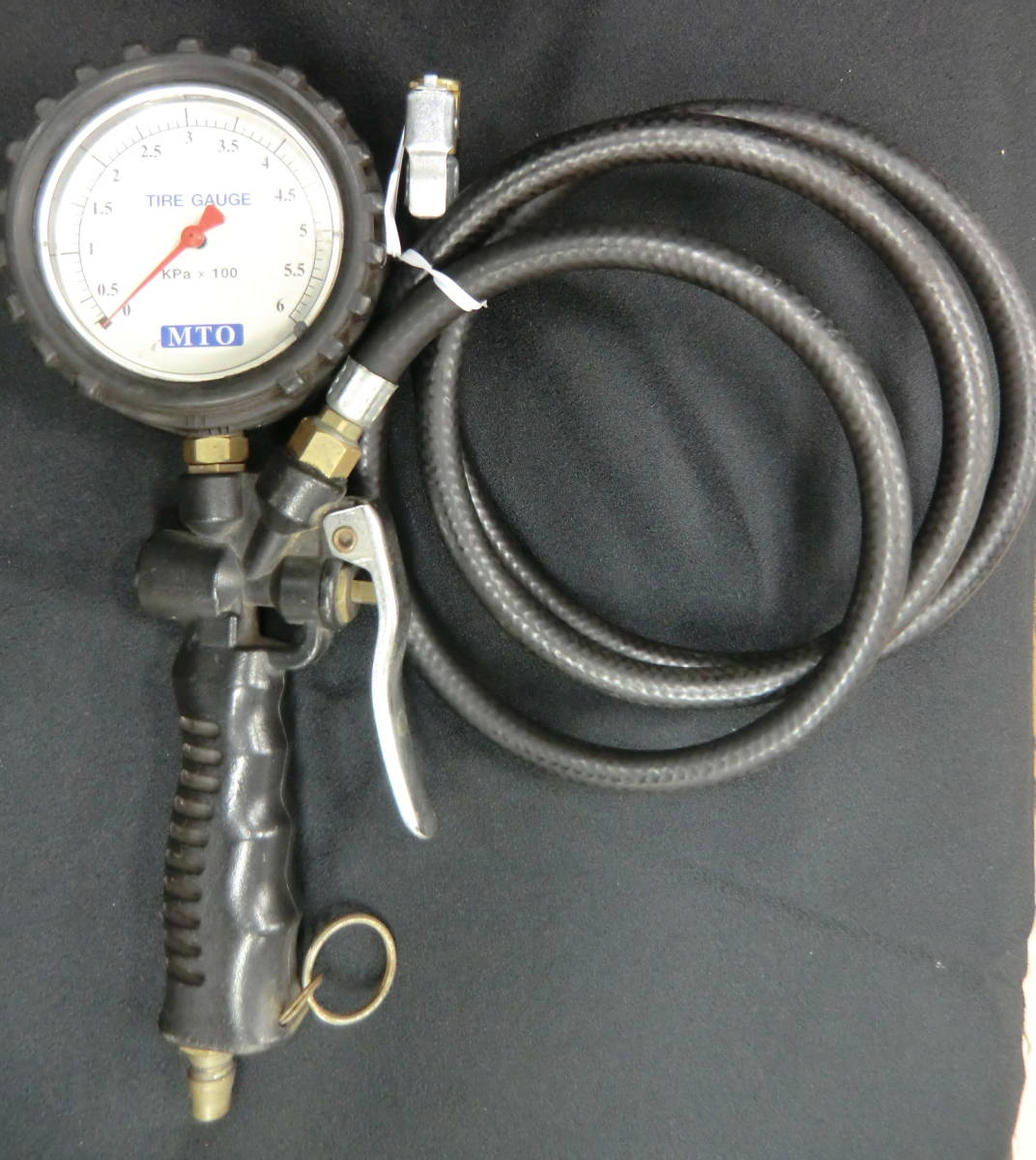 ★ASAHI アサヒ タイヤゲージ 0~1200kpa１個 0~6kg/cm2１個 MTOゲージ0~600Kpa1個　コンプレッションテスター0～25kg/cm2 1個　4個セット
