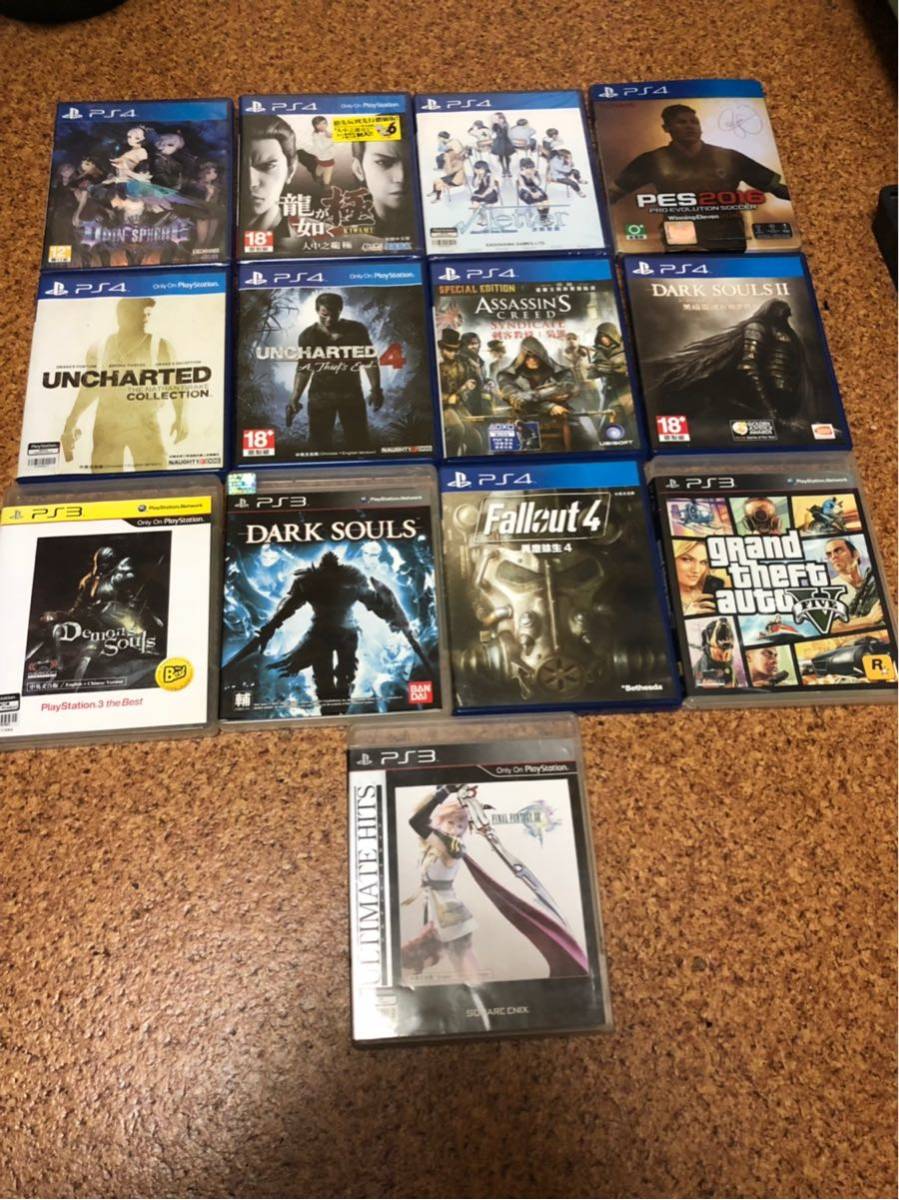 お得，大得価 PS4 PS3 12本ソフトセット アジア版 海外版 中国語 み(PS4ソフト)｜売買されたオークション情報、yahooの商品情報をアーカイブ公開 - オークファン PS4ソフト