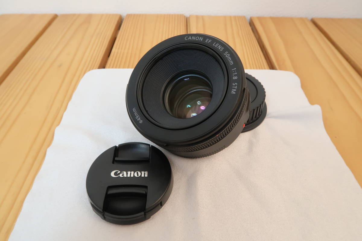☆美品☆Canon EF50mm F1.8 STM☆キャノン 単焦点 ポートレート