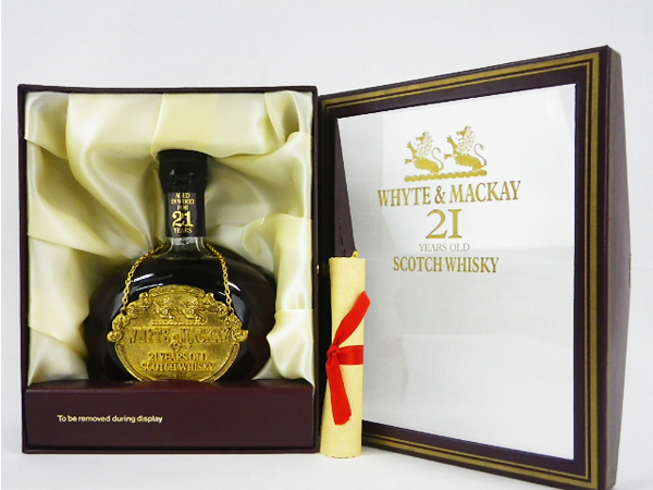 公式オンラインストア 】 ♭ 【未開栓】 WHYTE＆MACKAY 21年 ホワイト