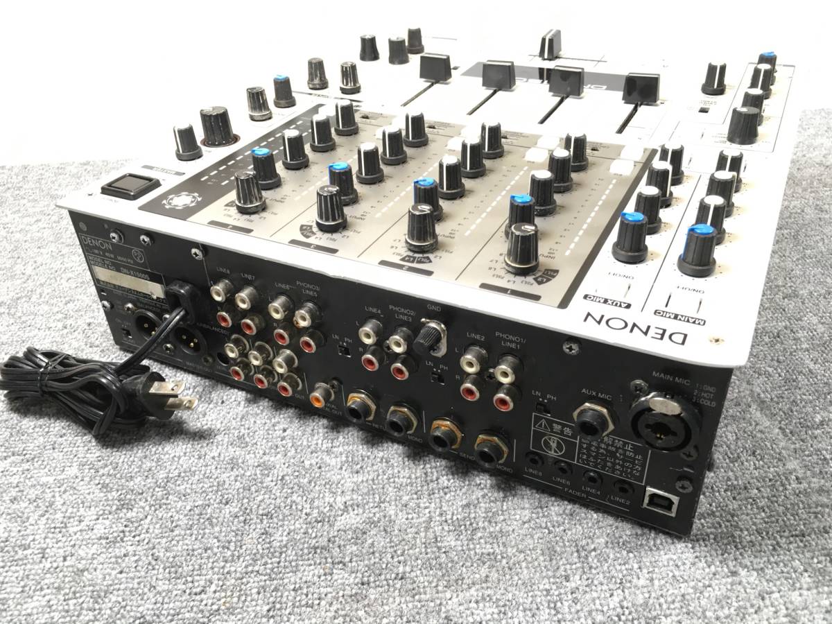 DENON ミキサー DN-X1500S ジャンク DJ Denon Mixer Yahoo DN-X1500S